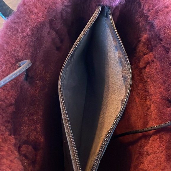 UGG handbag Grab Bag suede and sheepskin Like New - Picture 5 of 16